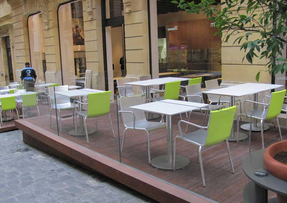 Restaurant Terrasse project - Roger Obeid