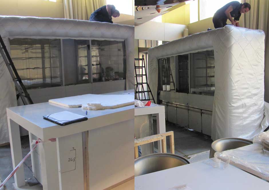 Display Fridge of Live Pastry Corner project - Roger Obeid