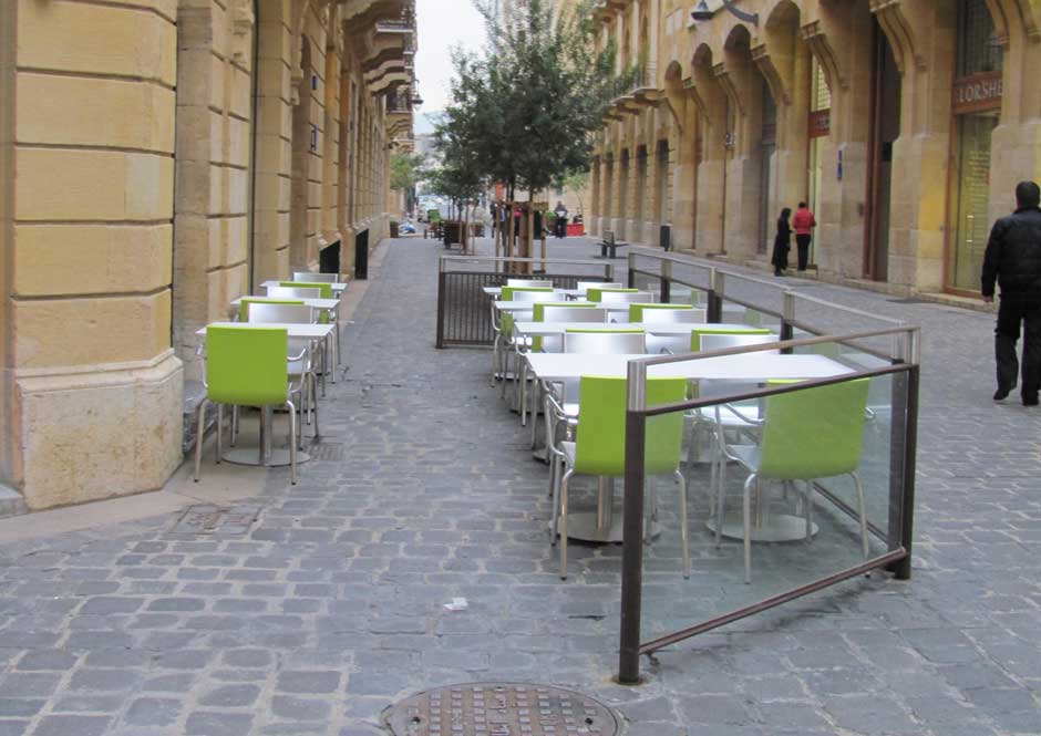 Restaurant Terrasse project - Roger Obeid