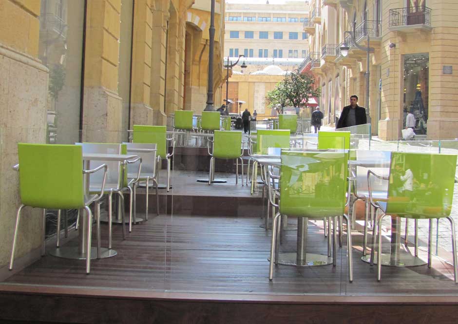 Restaurant Terrasse project - Roger Obeid